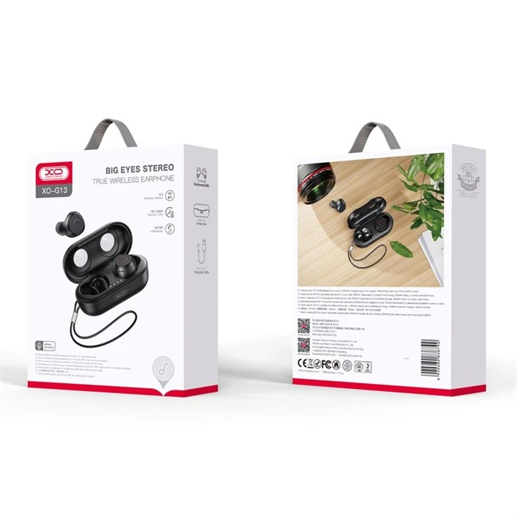XO TWS Bluetooth Headphones With Lanyard
